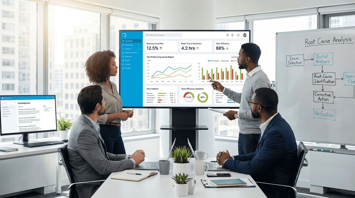 צמצום תקלות חוזרות באמצעות ניהול נכון של תמיכה טכנית