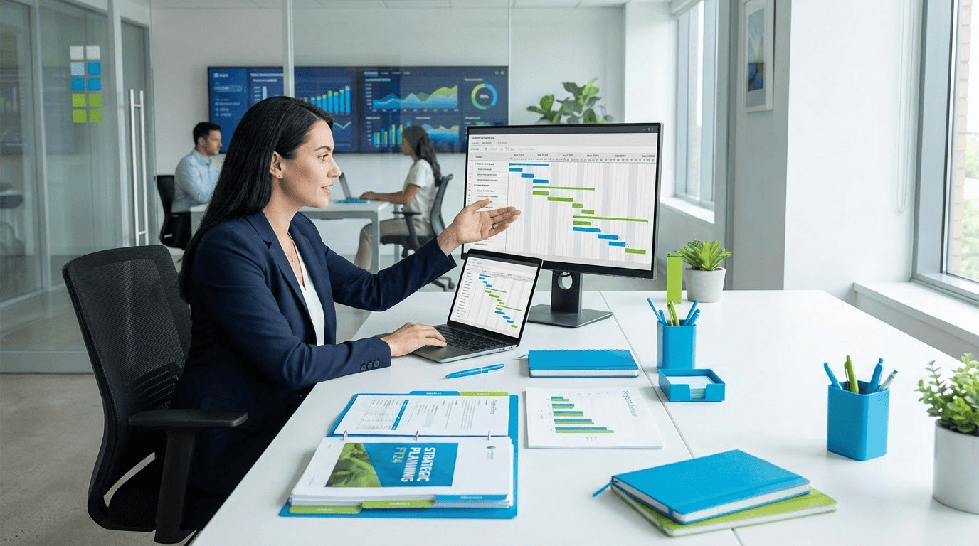 תכנית פעולה לאופטימיזציה שוטפת - שלב התכנון וגיבוש האסטרטגיה