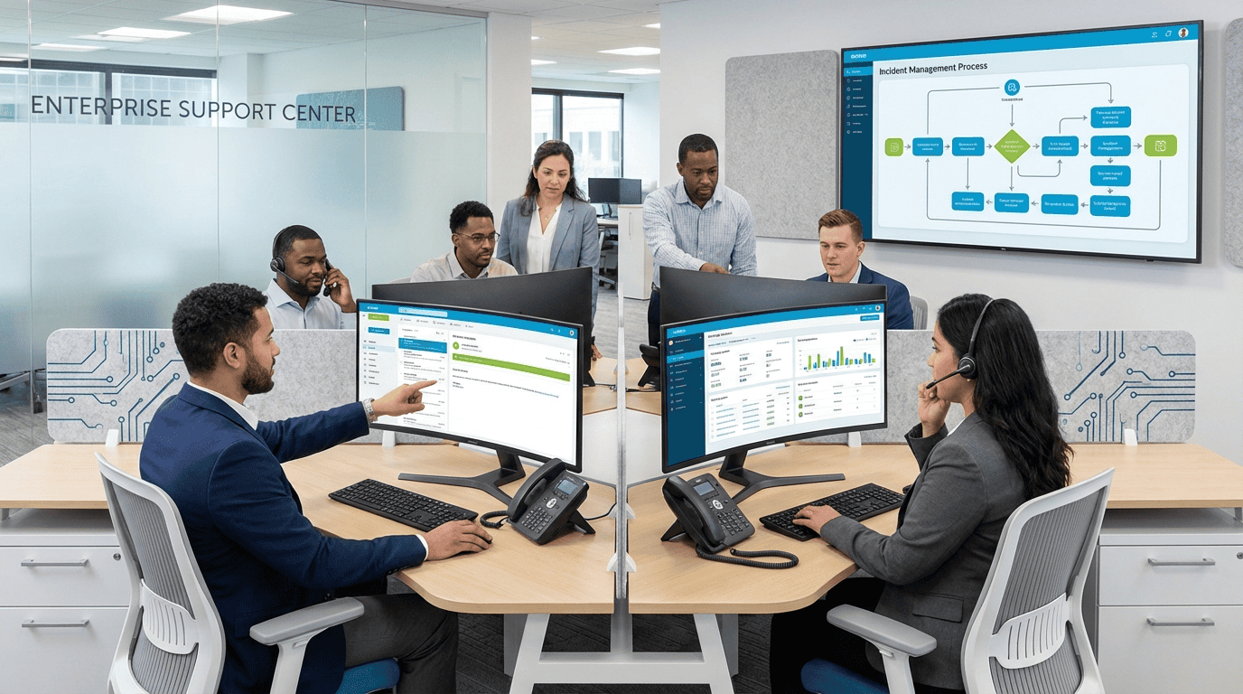 רכיבי מוקד תמיכה מקצועי למערכת Priority - שירות ותחזוקה